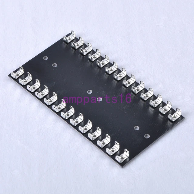 1pc Turret 105x55mm Terminal Tag Strip 26Lug Board Point to Point  Tube Amp DIY