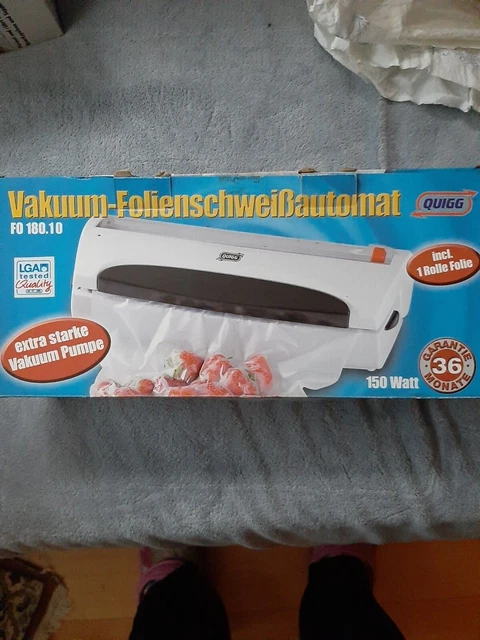 Vakuum-Folienschweißautomat, retro Kellerfund, NEU in OVP