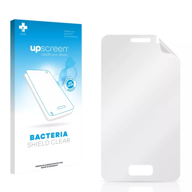 upscreen Schutzfolie für Samsung GT-S7250 Anti-Bakteriell Displayfolie Klar
