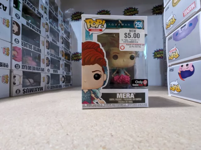 Funko POP Aquaman Movie Mera Gown Special #250 Vinyl Figure