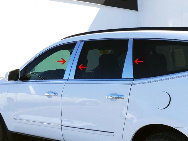 FOR 2009-2016 CHEVY CRUZE CHROME B-PILLAR 6PCS PILLAR POST - Foto 8