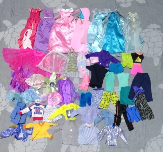 Barbie And Ken Clothes Lot In Good Condition #2