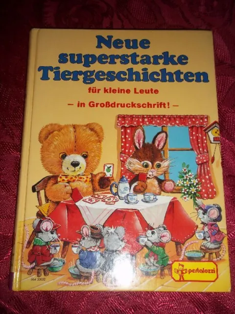 Buch Neue superstarke Tiergeschichten Großdruckschrift Pestalozzi Bilderbuch