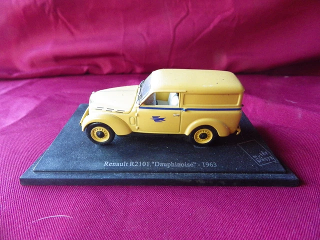 RENAULT  R2 101 DAUPHINOISE 1963 musée de la poste 1/43 ALTAYA