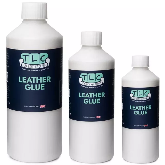 Leather Glue. A strong, flexible glue for a long lasting repair