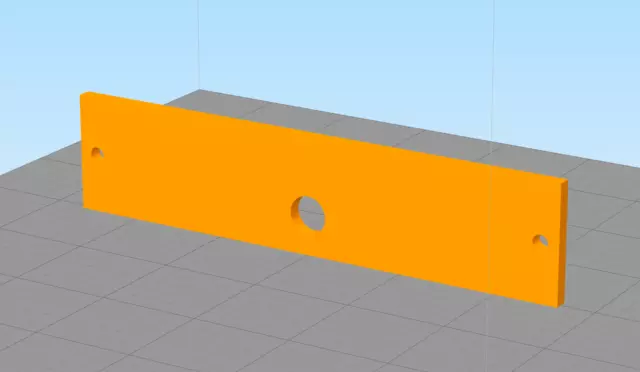 Surface Mount Light Backing Plate: Fits Feniex