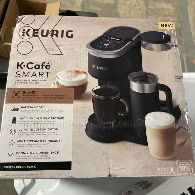 KEURIG KCAFE SMART SingleServe Coffee Maker and Latte Machine NEW