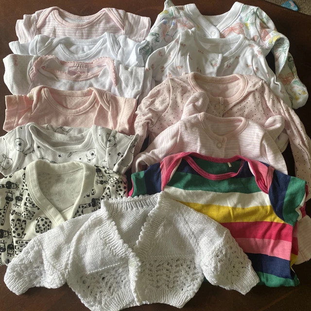 Tiny/Early/ Premature Baby Girls Clothes Bundle