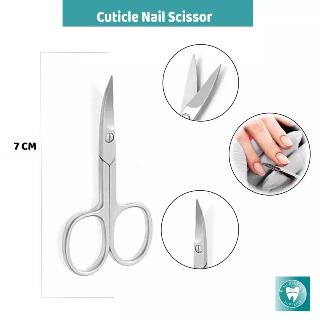 Manicure Pedicure Nail Art Scissors Cuticle Care Shear - Nail Cutting Scissor