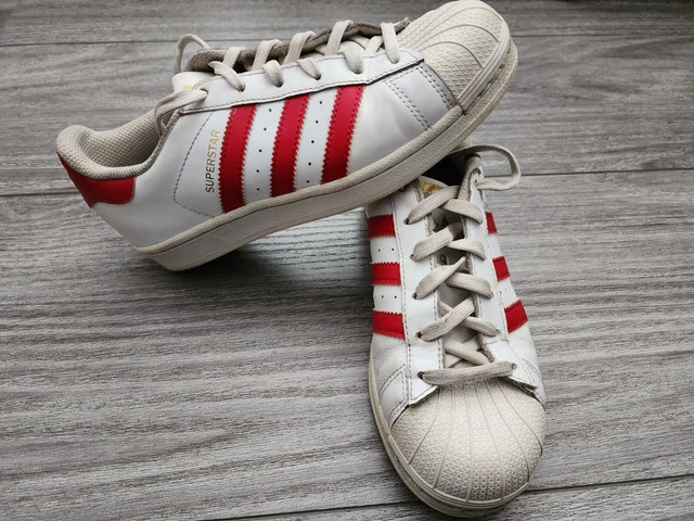 Adidas Red Superstar Shoes FOR SALE PicClick UK