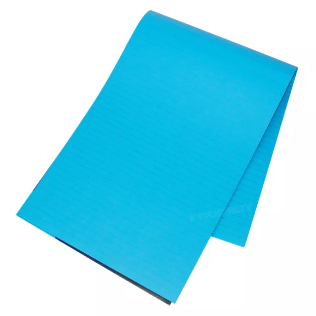 3 x Memory Aid A4 Bright Colour 100 Page Paper Notepad Refill Lined Writing Pads 3