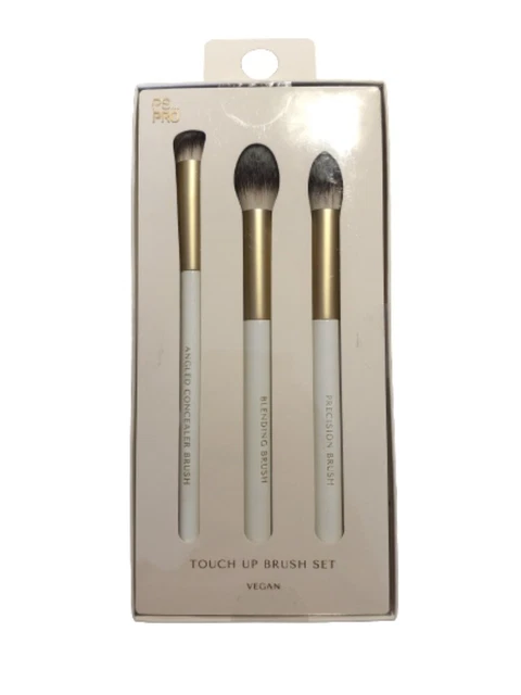 Primark PS Pro Touch up Brush set-3 brushes-Concealer,Blending & Precision-  New