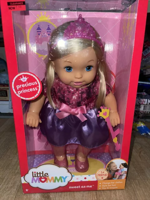 little mommy sweet as me doll 13” 1st friend princess  new