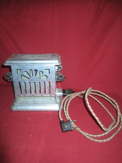 Grille-pain Vintage Calor – Ancien Modèle Argenté électrique, Fonctionne, Look Rétro