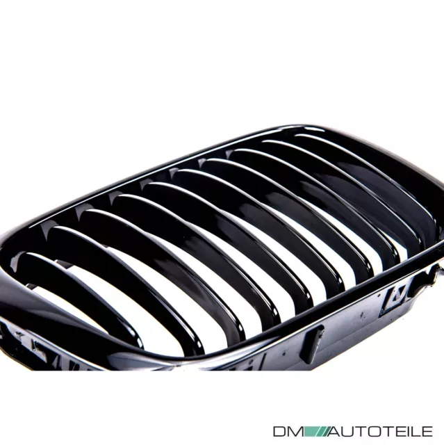 Kühlergrill Performance schwarz Einzelsteg für BMW E46 Limousine Touring 98-01 3