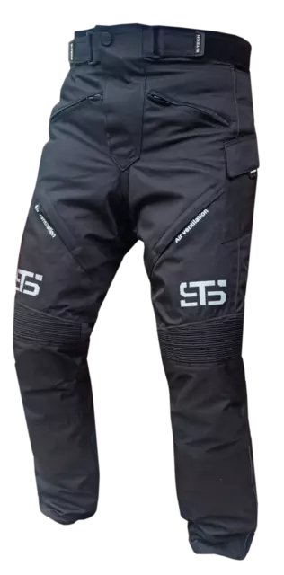 Moto Pantaloni in Tessuto Tecnico Stechmoto ST OO7 GSM 3-Strati e 4-stagione