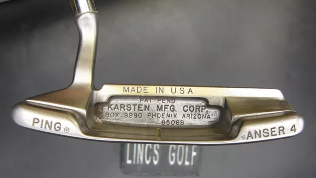 Refurbished Ping Anser 4 Putter 86.5cm Playing Length Steel Shaft WestGolf Grip Refurbished Ping Anser 4 Putter 86.5cm Playing Length Steel Shaft WestGolf Grip