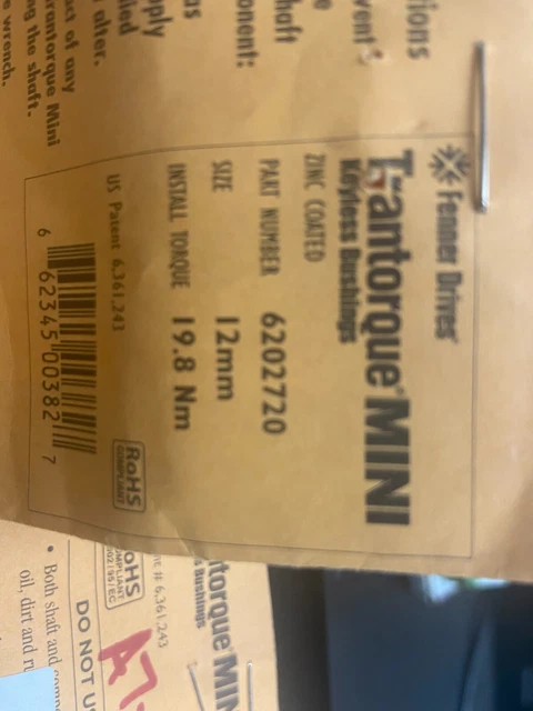 6202720 Trantorque Fenner Drives