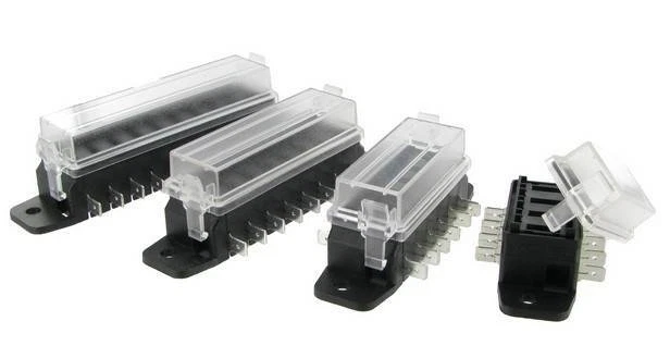 PORTE-FUSIBLES POUR MINI FUSIBLES - 10 Cases