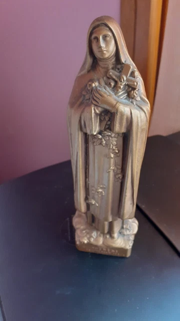 Statuette Sainte Thérèse De L'Enfant Jésus - 20 Cm - Neuf Pour Décoration Ou Dévotion