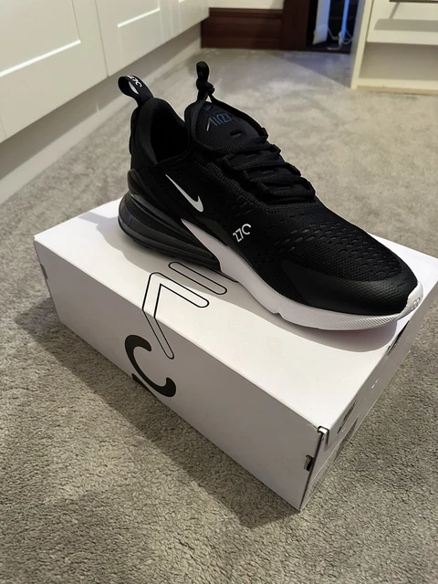 Nike Air Max 270S Black & White, Size 10 £89.99 - Picclick Uk