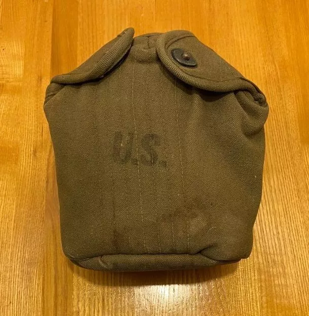 Korean War Era US Army M1910 Canteen Cover