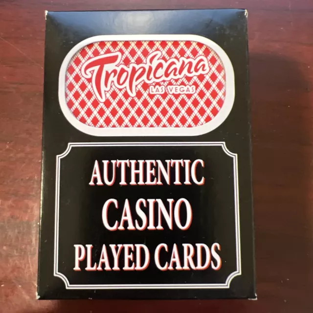 Tropicana Casino Las Vegas Deck of Playing Cards