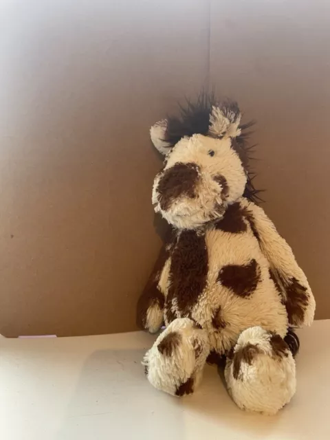 JELLYCAT SMALL BASHFUL Pony Pinto Soft Toy Comfort Brown White Retired 30.00 PicClick UK