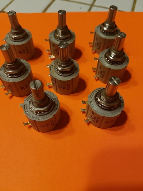 8 X BI Technologies s 8146-R10K-L.25 Precision Potentiometer New