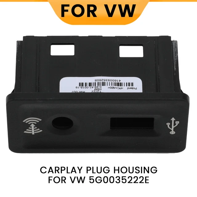 5Q0035222E AUX USB Auto Car Radio Carplay Modul Anschluss Plug Housing Für VW