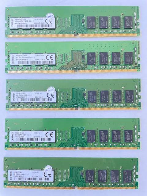 Ram De Memoire Serveur   Dimm Kingston  Hp24D4U7S8Mbp-8 8Gb Pc4-2400R-U 2