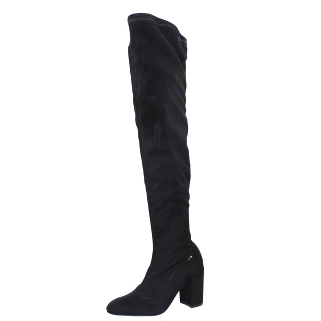 Chaussures Femme LIU JO 40 Ue Bottes Noir en Daim Sintetique BJ864-40