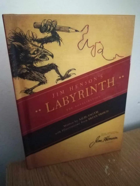 JIM HENSON'S LABYRINTH The Novelization Erstausgabe Hardcover Brian ...