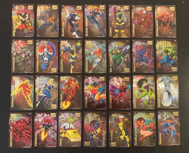 1996 Marvel Comics Super Heroes Refrigerator Magnets Cards Singles You Choose