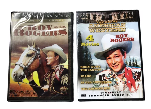 DVDs ROY ROGERS WESTERN Series (10 Shows) + The American Western (4 Movies)