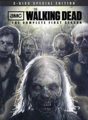 The Walking Dead: The Complete First Season (DVD, 3-Discs) Discs only