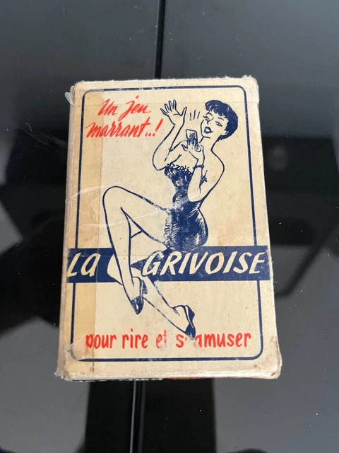 Jeu De Cartes érotique Vintage La Grivoise – Questions Réponses – Complet