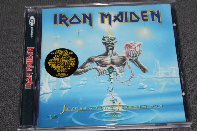 IRON MAIDEN - SEVENTH SON OF A SEVENTH SON - ENHANCED Multimedia CD TOP