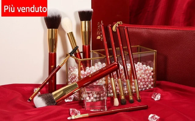 Set Pennelli Make up Professionali Da 10 Pezzi Set Di Pennelli Trucco per Trucco