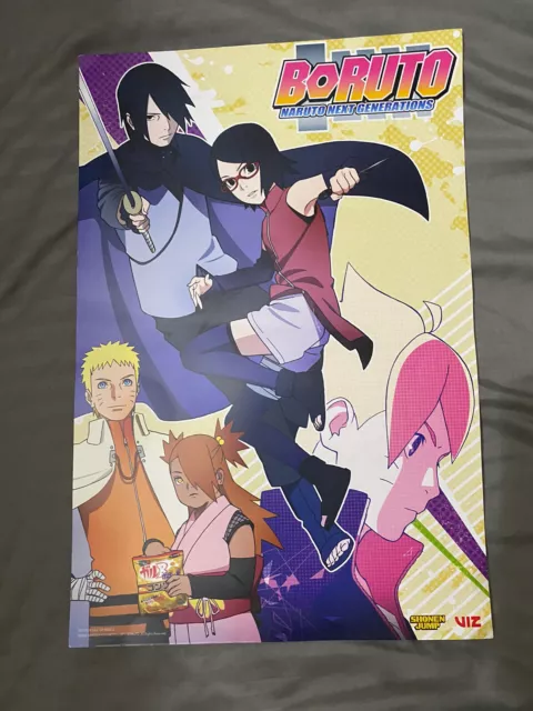 BORUTO: NARUTO THE MOVIE - 11x17 D/S Original Promo Movie Poster