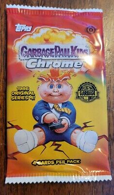 TOPPS CHROME Series 4 GARBAGE PAIL KIDS FACTORY SEALED HOBBY  PACK