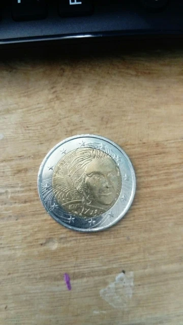 Pièce Commémorative 2 euros 75 Ans de L'UNICEF 2021 RARE