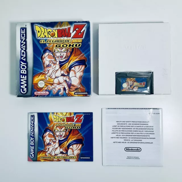 Dragon Ball El Legado de Goku Super Nintendo GBA Game Boy Advance Pal Esp Bandai