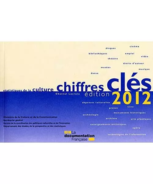 Statistiques de la culture : chiffres clés édition 2012: Chiffres clés 2012,