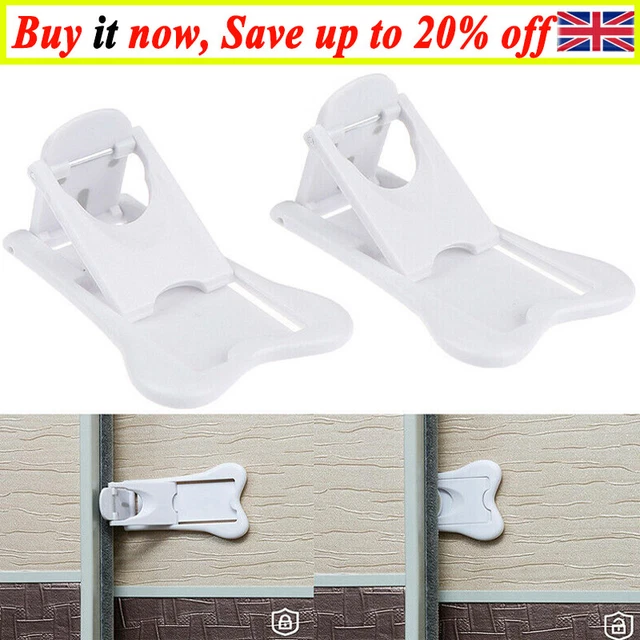 2PCS SLIDING DOOR Lock Kids Child Safety Baby Proof Lock for Patio