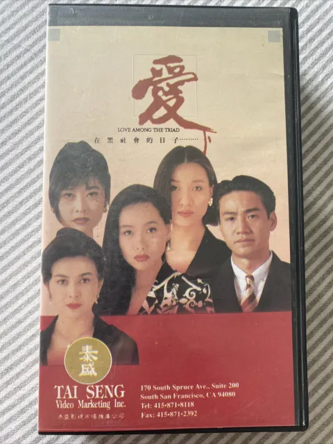 Love Among The Triad - VHS Taiwan Hong Kong Mandarin Language Gangster Movie 90s