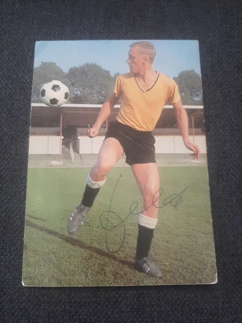 AUTOGRAMMKARTE FUSSBALL SIEGFRIED Held Dfb Bvb Borussia Dortmund Aral
