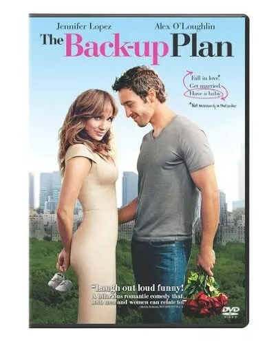 The Back-Up Plan (DVD, 2010) Jennifer Lopez ~Very Good