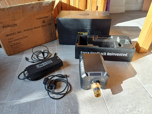 FANATEC PODIUM DD1 20Nm Direct Drive sim racing wheel base £700.00 ...