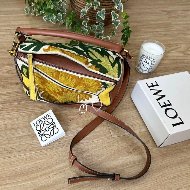 Loewe puzzle bag Small William De morgan limited Edition floral bag leather SH